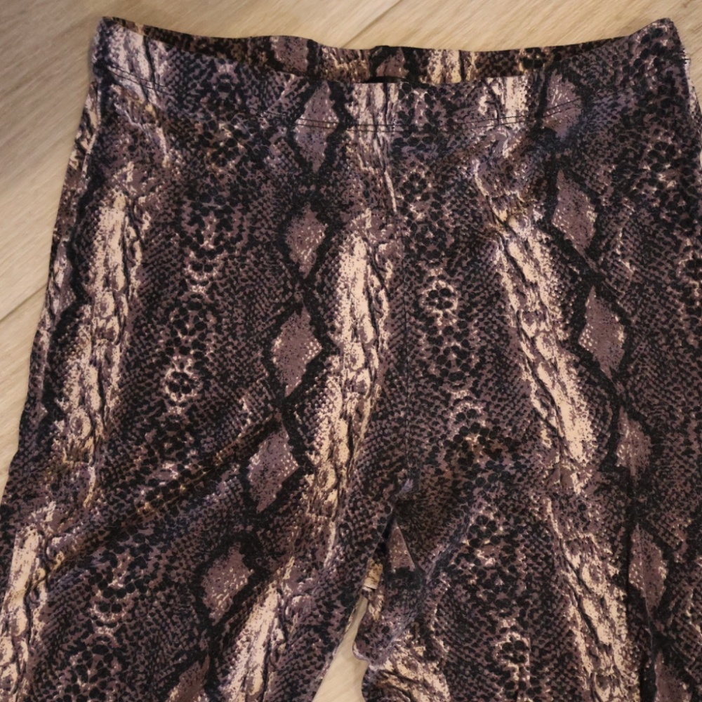 Snake Print Palazzo Pant - Picture 3 of 5